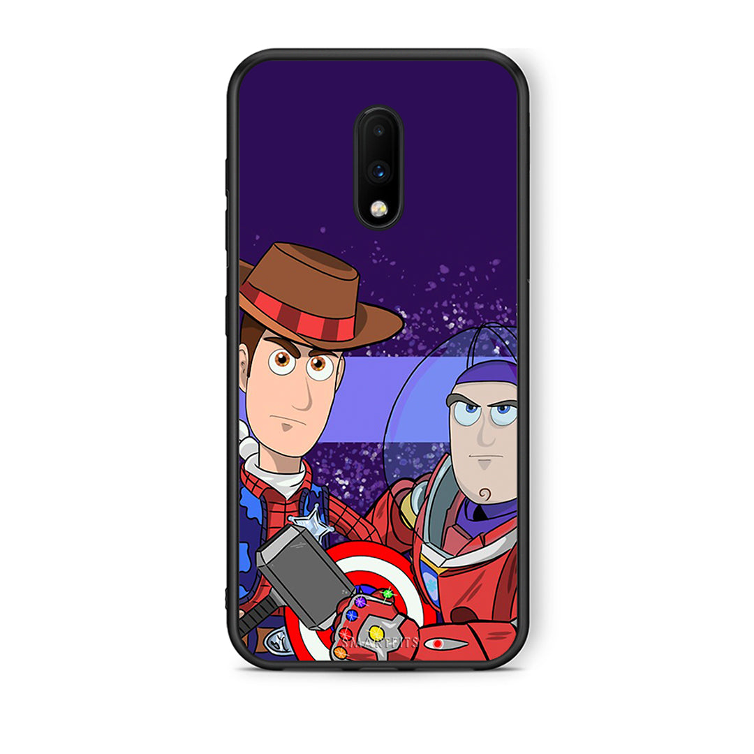 OnePlus 7 Infinity Story θήκη από τη Smartfits με σχέδιο στο πίσω μέρος και μαύρο περίβλημα | Smartphone case with colorful back and black bezels by Smartfits