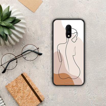 LineArt Woman - OnePlus 7 θήκη