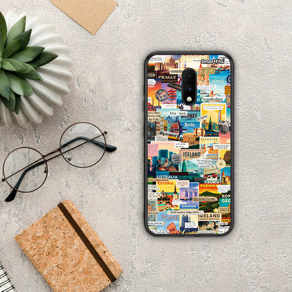 Live To Travel - OnePlus 7 θήκη