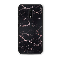 Thumbnail for 4 - OnePlus 7 Black Rosegold Marble case, cover, bumper