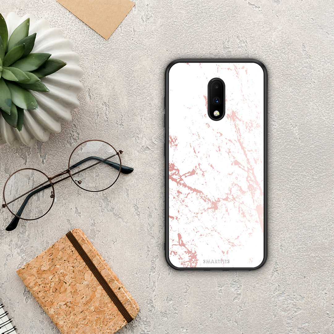 Marble Pink Splash - OnePlus 7 θήκη