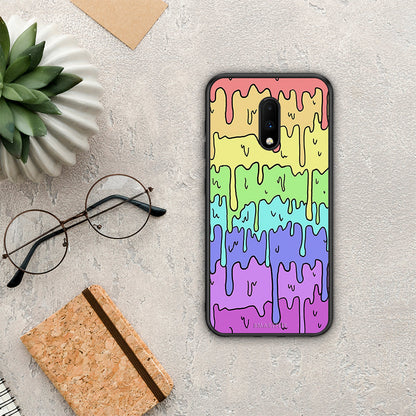 Melting Rainbow - OnePlus 7 θήκη
