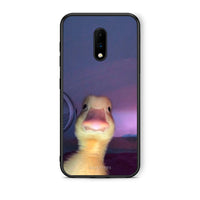 Thumbnail for OnePlus 7 Meme Duck θήκη από τη Smartfits με σχέδιο στο πίσω μέρος και μαύρο περίβλημα | Smartphone case with colorful back and black bezels by Smartfits
