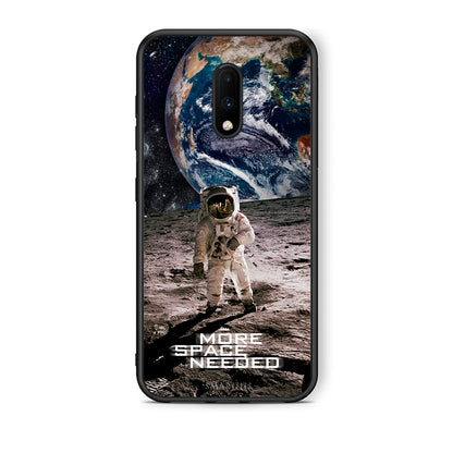 OnePlus 7 More Space θήκη από τη Smartfits με σχέδιο στο πίσω μέρος και μαύρο περίβλημα | Smartphone case with colorful back and black bezels by Smartfits