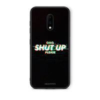Thumbnail for OnePlus 7 OMG ShutUp θήκη από τη Smartfits με σχέδιο στο πίσω μέρος και μαύρο περίβλημα | Smartphone case with colorful back and black bezels by Smartfits