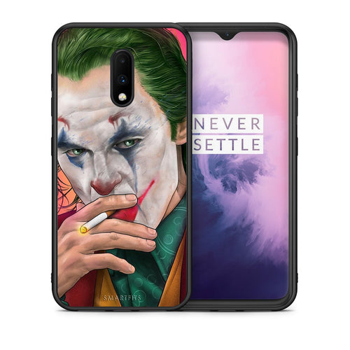 Θήκη OnePlus 7 JokesOnU PopArt από τη Smartfits με σχέδιο στο πίσω μέρος και μαύρο περίβλημα | OnePlus 7 JokesOnU PopArt case with colorful back and black bezels