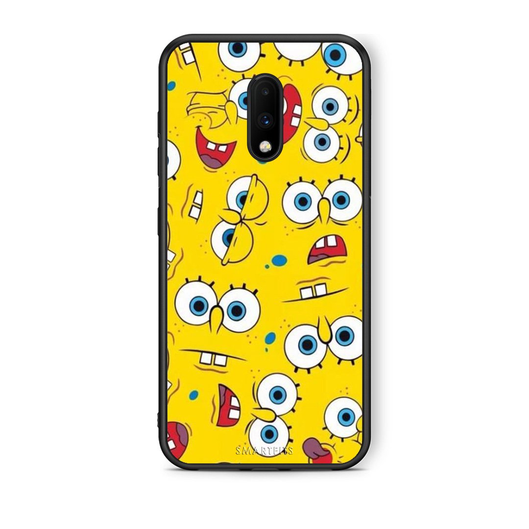 4 - OnePlus 7 Sponge PopArt case, cover, bumper