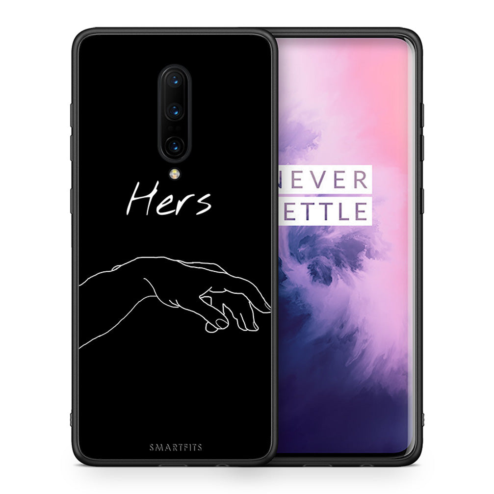 Θήκη Αγίου Βαλεντίνου OnePlus 7 Pro Aeshetic Love 1 από τη Smartfits με σχέδιο στο πίσω μέρος και μαύρο περίβλημα | OnePlus 7 Pro Aeshetic Love 1 case with colorful back and black bezels