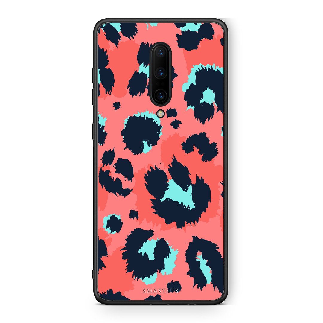 22 - OnePlus 7 Pro Pink Leopard Animal case, cover, bumper