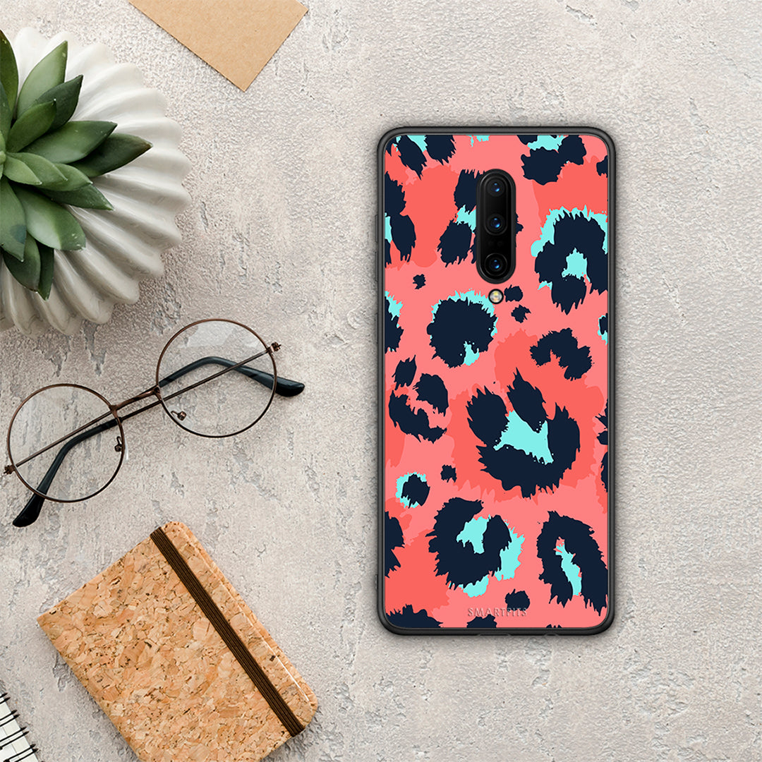 Animal Pink Leopard - OnePlus 7 Pro θήκη