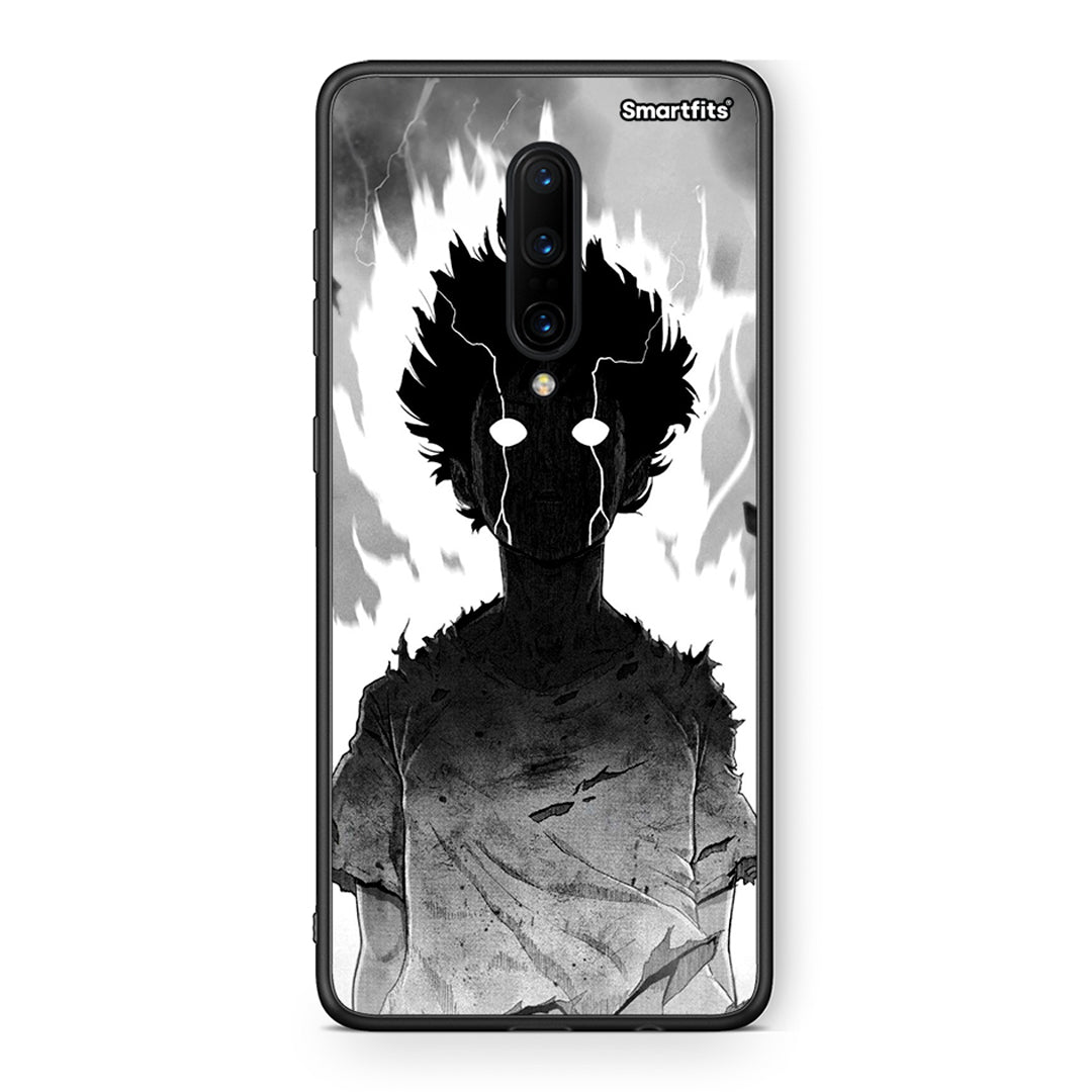 OnePlus 7 Pro Anime Boy Θήκη από τη Smartfits με σχέδιο στο πίσω μέρος και μαύρο περίβλημα | Smartphone case with colorful back and black bezels by Smartfits