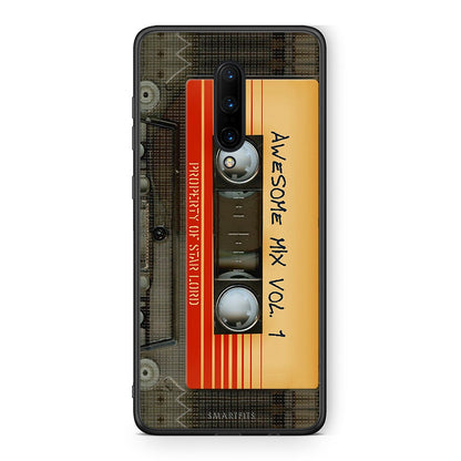 OnePlus 7 Pro Awesome Mix θήκη από τη Smartfits με σχέδιο στο πίσω μέρος και μαύρο περίβλημα | Smartphone case with colorful back and black bezels by Smartfits