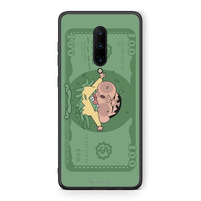 OnePlus 7 Pro Big Money Θήκη Αγίου Βαλεντίνου από τη Smartfits με σχέδιο στο πίσω μέρος και μαύρο περίβλημα | Smartphone case with colorful back and black bezels by Smartfits