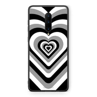 Thumbnail for OnePlus 7 Pro Black Hearts θήκη από τη Smartfits με σχέδιο στο πίσω μέρος και μαύρο περίβλημα | Smartphone case with colorful back and black bezels by Smartfits