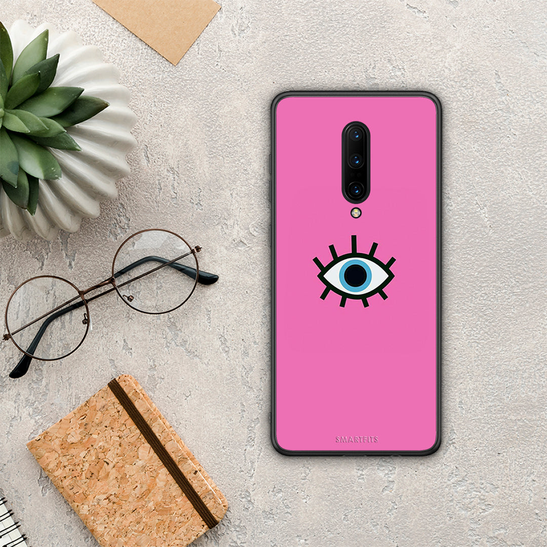 Blue Eye Pink - OnePlus 7 Pro θήκη