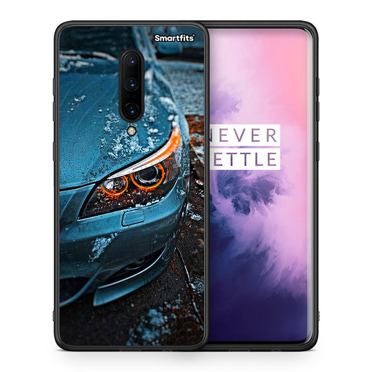 Θήκη OnePlus 7 Pro Bmw E60 από τη Smartfits με σχέδιο στο πίσω μέρος και μαύρο περίβλημα | OnePlus 7 Pro Bmw E60 case with colorful back and black bezels