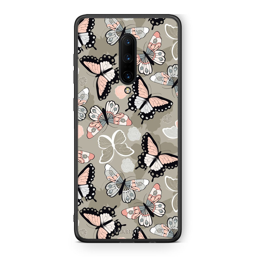 135 - OnePlus 7 Pro Butterflies Boho case, cover, bumper