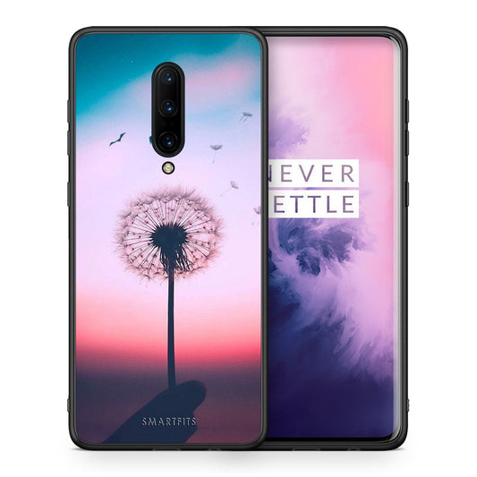 Θήκη OnePlus 7 Pro Wish Boho από τη Smartfits με σχέδιο στο πίσω μέρος και μαύρο περίβλημα | OnePlus 7 Pro Wish Boho case with colorful back and black bezels