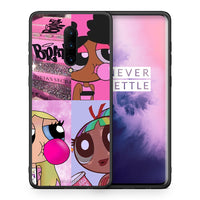 Thumbnail for Θήκη Αγίου Βαλεντίνου OnePlus 7 Pro Bubble Girls από τη Smartfits με σχέδιο στο πίσω μέρος και μαύρο περίβλημα | OnePlus 7 Pro Bubble Girls case with colorful back and black bezels