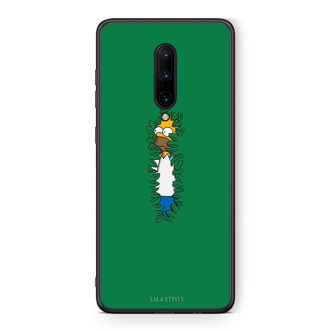 OnePlus 7 Pro Bush Man Θήκη Αγίου Βαλεντίνου από τη Smartfits με σχέδιο στο πίσω μέρος και μαύρο περίβλημα | Smartphone case with colorful back and black bezels by Smartfits