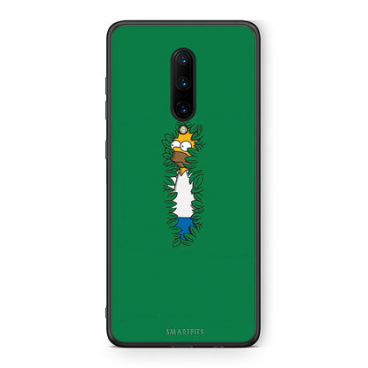 OnePlus 7 Pro Bush Man Θήκη Αγίου Βαλεντίνου από τη Smartfits με σχέδιο στο πίσω μέρος και μαύρο περίβλημα | Smartphone case with colorful back and black bezels by Smartfits