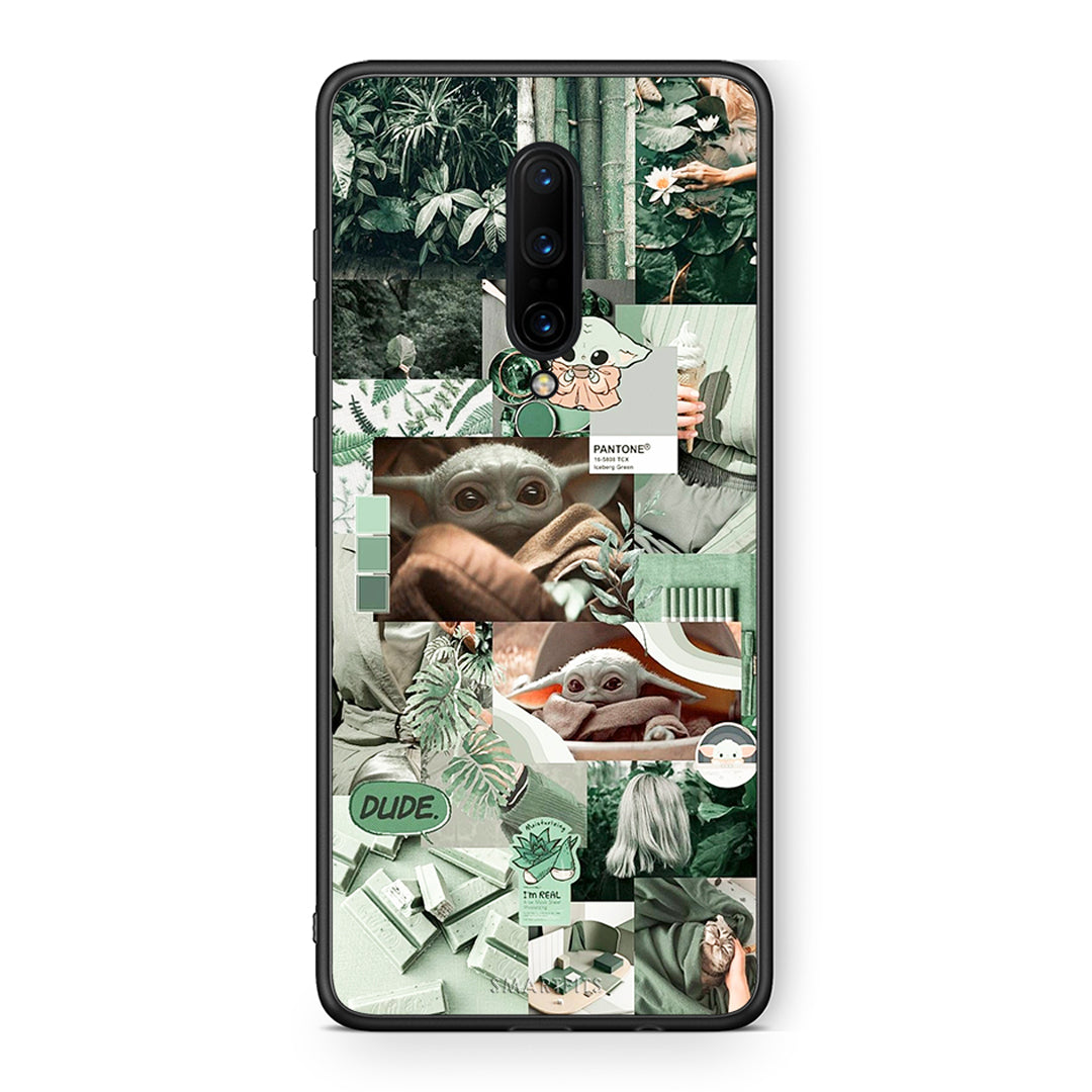 OnePlus 7 Pro Collage Dude Θήκη Αγίου Βαλεντίνου από τη Smartfits με σχέδιο στο πίσω μέρος και μαύρο περίβλημα | Smartphone case with colorful back and black bezels by Smartfits