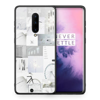 Thumbnail for Θήκη Αγίου Βαλεντίνου OnePlus 7 Pro Collage Make Me Wonder από τη Smartfits με σχέδιο στο πίσω μέρος και μαύρο περίβλημα | OnePlus 7 Pro Collage Make Me Wonder case with colorful back and black bezels