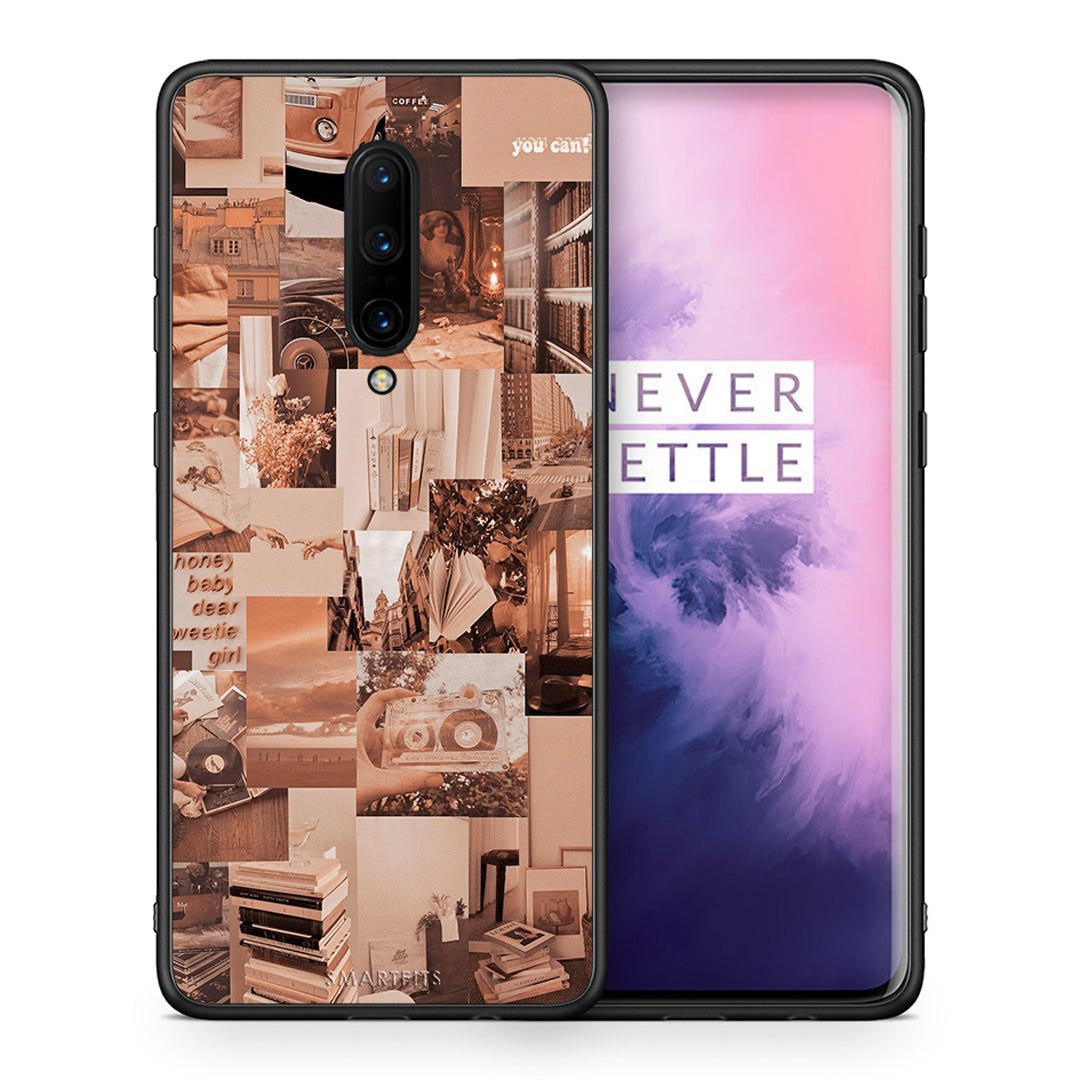 Θήκη Αγίου Βαλεντίνου OnePlus 7 Pro Collage You Can από τη Smartfits με σχέδιο στο πίσω μέρος και μαύρο περίβλημα | OnePlus 7 Pro Collage You Can case with colorful back and black bezels