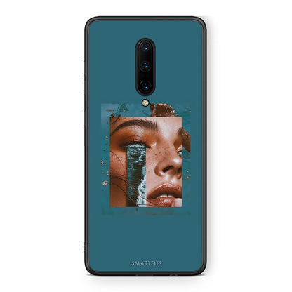 OnePlus 7 Pro Cry An Ocean θήκη από τη Smartfits με σχέδιο στο πίσω μέρος και μαύρο περίβλημα | Smartphone case with colorful back and black bezels by Smartfits