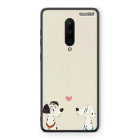 Thumbnail for OnePlus 7 Pro Dalmatians Love θήκη από τη Smartfits με σχέδιο στο πίσω μέρος και μαύρο περίβλημα | Smartphone case with colorful back and black bezels by Smartfits