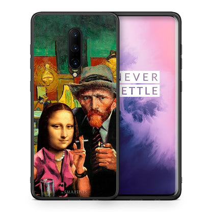 Θήκη OnePlus 7 Pro Funny Art από τη Smartfits με σχέδιο στο πίσω μέρος και μαύρο περίβλημα | OnePlus 7 Pro Funny Art case with colorful back and black bezels