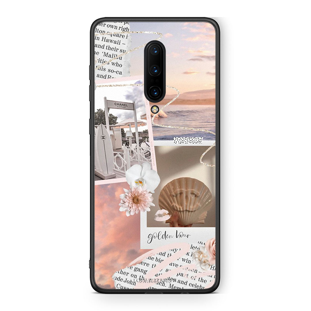 OnePlus 7 Pro Golden Hour Θήκη Αγίου Βαλεντίνου από τη Smartfits με σχέδιο στο πίσω μέρος και μαύρο περίβλημα | Smartphone case with colorful back and black bezels by Smartfits