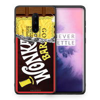 Thumbnail for Θήκη OnePlus 7 Pro Golden Ticket από τη Smartfits με σχέδιο στο πίσω μέρος και μαύρο περίβλημα | OnePlus 7 Pro Golden Ticket case with colorful back and black bezels