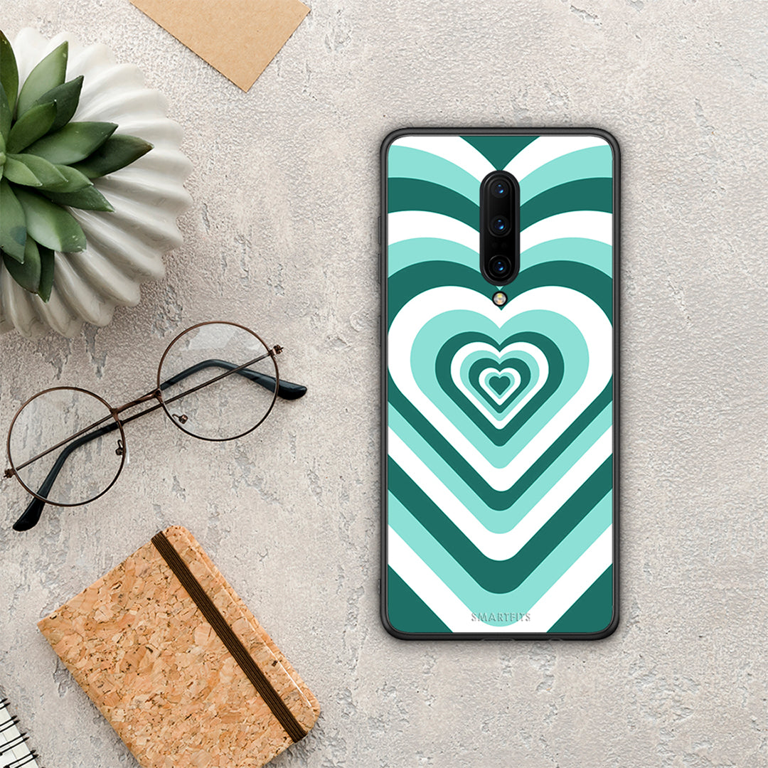Green Hearts - OnePlus 7 Pro θήκη