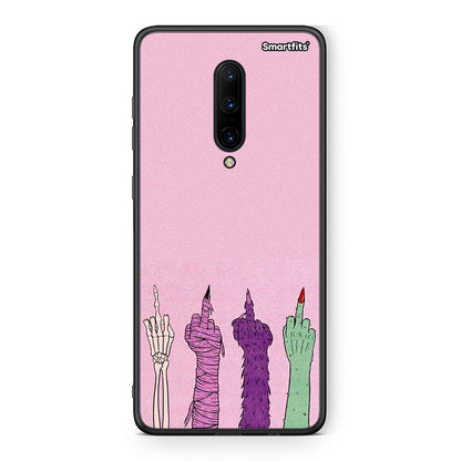OnePlus 7 Pro Halloween Be A Lady Θήκη από τη Smartfits με σχέδιο στο πίσω μέρος και μαύρο περίβλημα | Smartphone case with colorful back and black bezels by Smartfits
