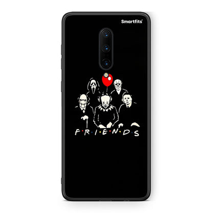 OnePlus 7 Pro Halloween Friends Θήκη από τη Smartfits με σχέδιο στο πίσω μέρος και μαύρο περίβλημα | Smartphone case with colorful back and black bezels by Smartfits
