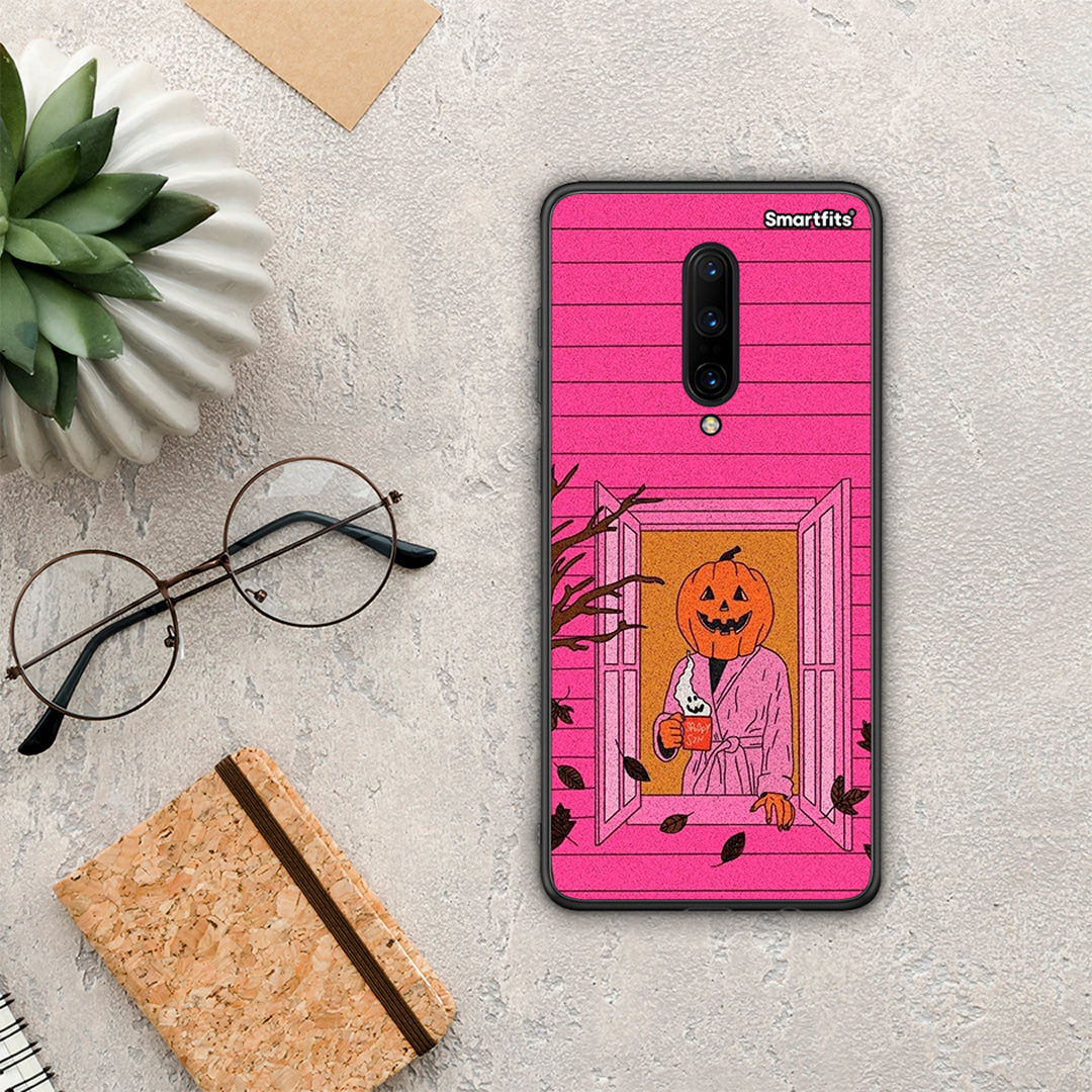 Halloween Pumpkin Lady - OnePlus 7 Pro θήκη