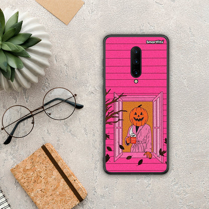 Halloween Pumpkin Lady - OnePlus 7 Pro θήκη