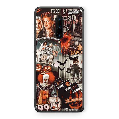 OnePlus 7 Pro Halloween Spooky Season Θήκη από τη Smartfits με σχέδιο στο πίσω μέρος και μαύρο περίβλημα | Smartphone case with colorful back and black bezels by Smartfits