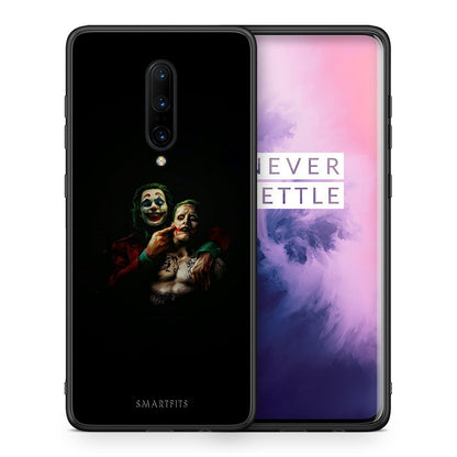 Θήκη OnePlus 7 Pro Clown Hero από τη Smartfits με σχέδιο στο πίσω μέρος και μαύρο περίβλημα | OnePlus 7 Pro Clown Hero case with colorful back and black bezels