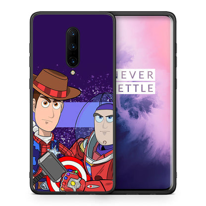 Θήκη OnePlus 7 Pro Infinity Story από τη Smartfits με σχέδιο στο πίσω μέρος και μαύρο περίβλημα | OnePlus 7 Pro Infinity Story case with colorful back and black bezels