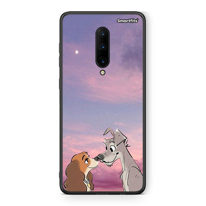 OnePlus 7 Pro Lady And Tramp θήκη από τη Smartfits με σχέδιο στο πίσω μέρος και μαύρο περίβλημα | Smartphone case with colorful back and black bezels by Smartfits