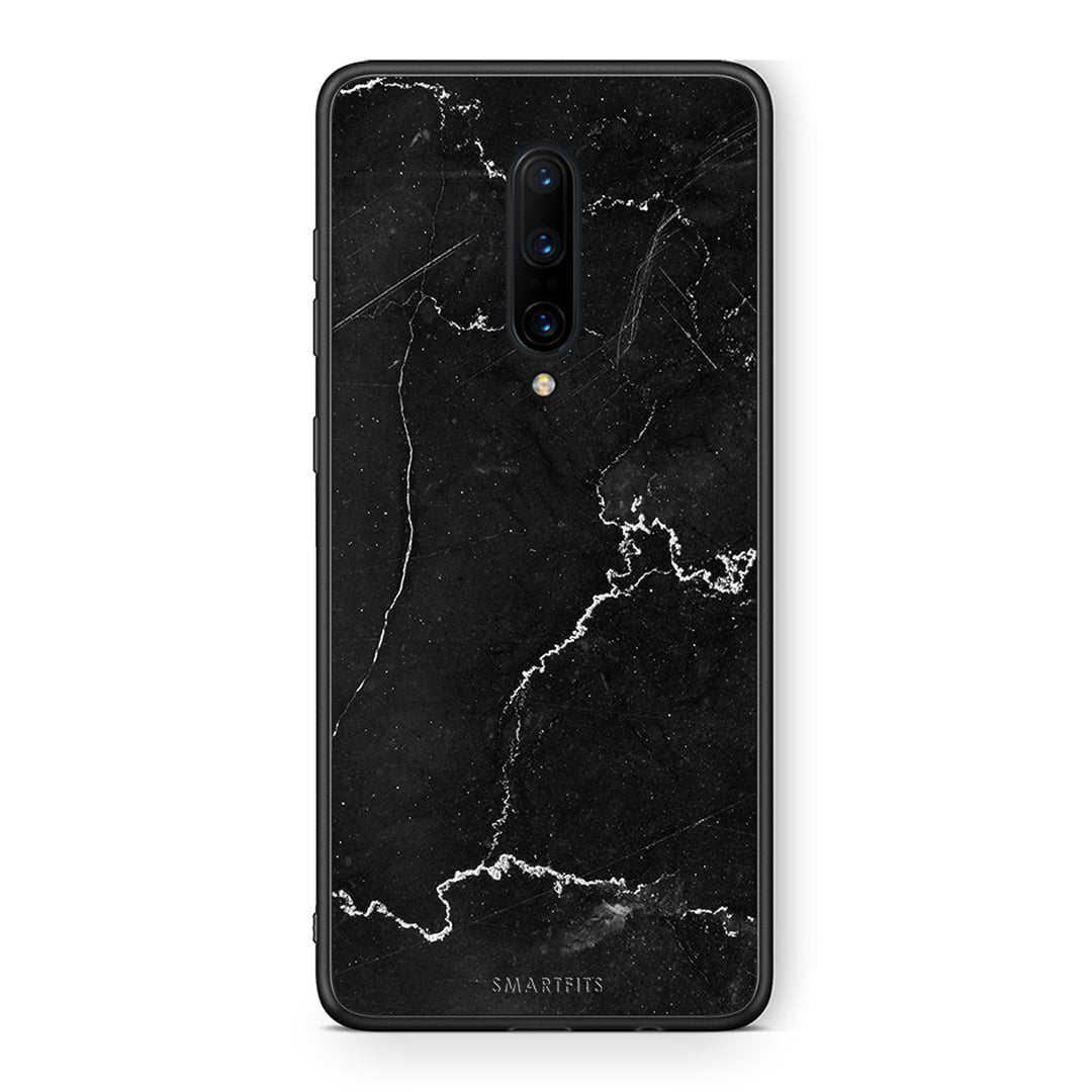 OnePlus 7 Pro Marble Black θήκη από τη Smartfits με σχέδιο στο πίσω μέρος και μαύρο περίβλημα | Smartphone case with colorful back and black bezels by Smartfits