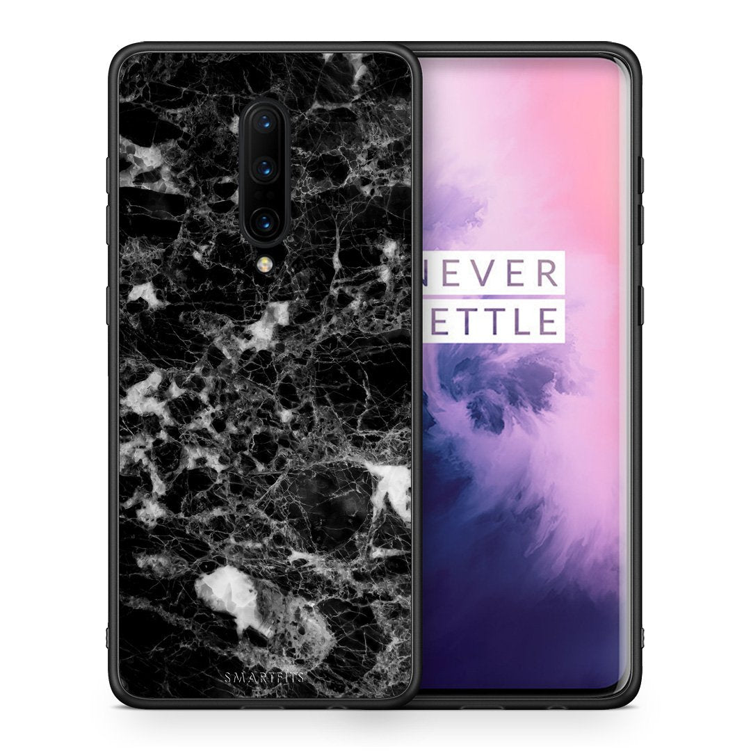 Θήκη OnePlus 7 Pro Male Marble από τη Smartfits με σχέδιο στο πίσω μέρος και μαύρο περίβλημα | OnePlus 7 Pro Male Marble case with colorful back and black bezels