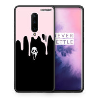 Thumbnail for Θήκη OnePlus 7 Pro Melting Halloween Mask από τη Smartfits με σχέδιο στο πίσω μέρος και μαύρο περίβλημα | OnePlus 7 Pro Melting Halloween Mask case with colorful back and black bezels