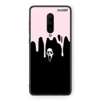 Thumbnail for OnePlus 7 Pro Melting Halloween Mask Θήκη από τη Smartfits με σχέδιο στο πίσω μέρος και μαύρο περίβλημα | Smartphone case with colorful back and black bezels by Smartfits