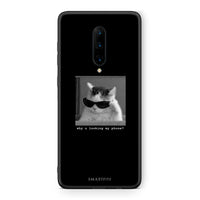 Thumbnail for OnePlus 7 Pro Meme Cat θήκη από τη Smartfits με σχέδιο στο πίσω μέρος και μαύρο περίβλημα | Smartphone case with colorful back and black bezels by Smartfits