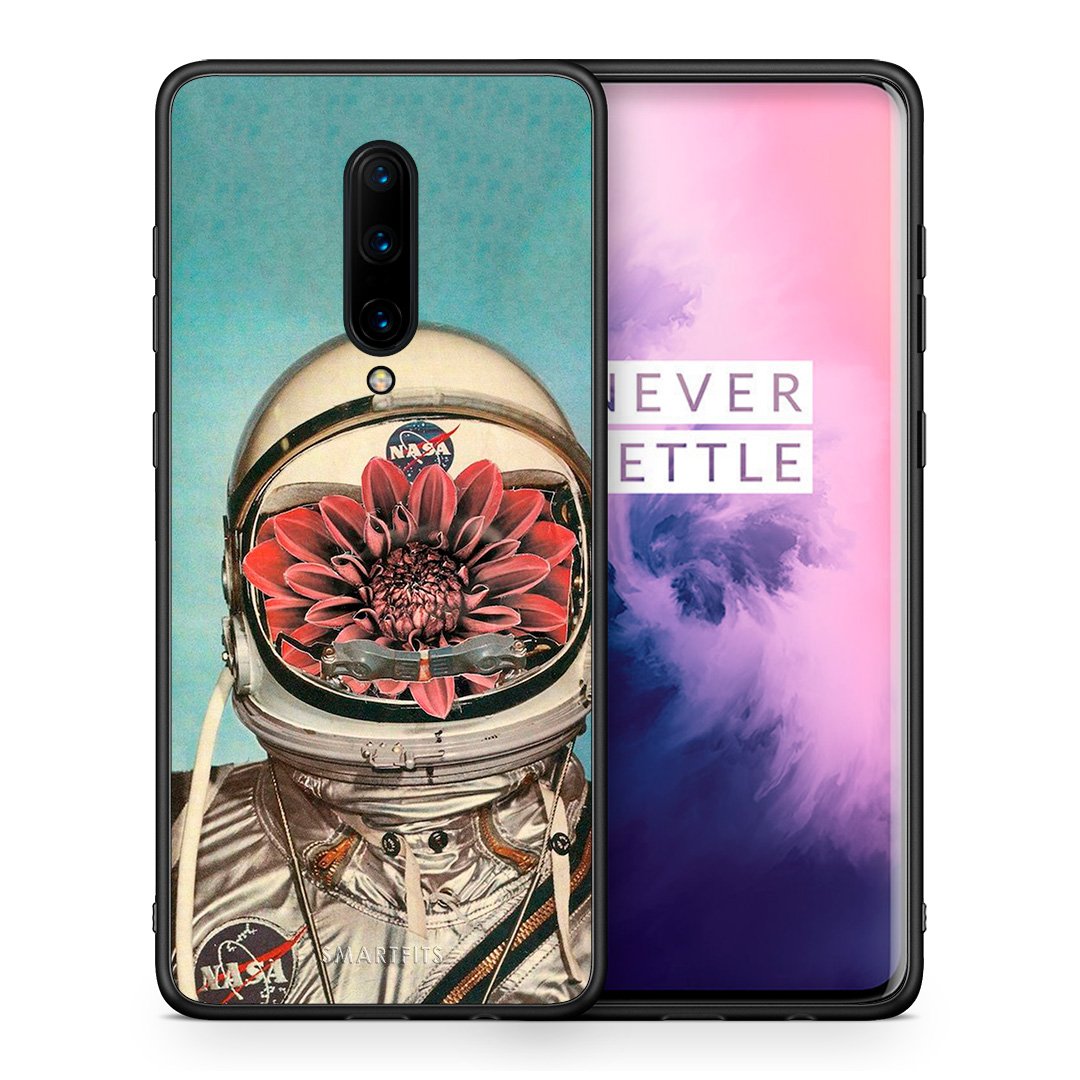 Θήκη OnePlus 7 Pro Nasa Bloom από τη Smartfits με σχέδιο στο πίσω μέρος και μαύρο περίβλημα | OnePlus 7 Pro Nasa Bloom case with colorful back and black bezels