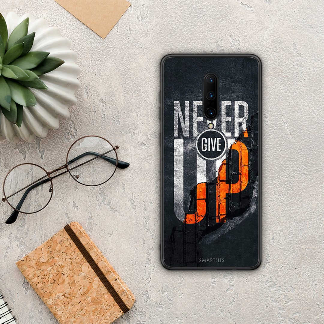Never Give Up - OnePlus 7 Pro θήκη