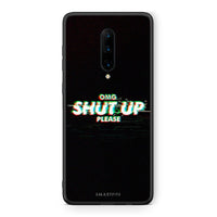 Thumbnail for OnePlus 7 Pro OMG ShutUp θήκη από τη Smartfits με σχέδιο στο πίσω μέρος και μαύρο περίβλημα | Smartphone case with colorful back and black bezels by Smartfits